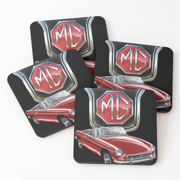 Item preview, MGB in Red logo car designed and sold by CRAIGBANISTER.