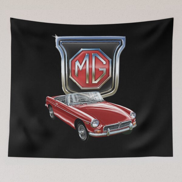 Item preview, MGB in Red logo car designed and sold by CRAIGBANISTER.