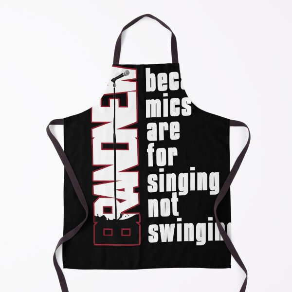 Item preview, Mics Are For Singing Not Swinging  designed and sold by CRAIGBANISTER.