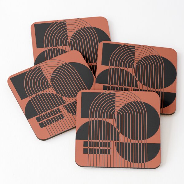Item preview, Black Rust Mid Century Modern designed and sold by MaiZephyr.