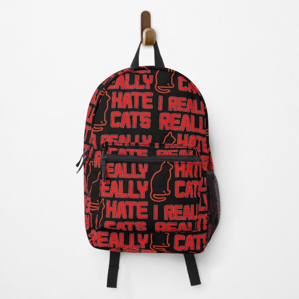 Item preview, I REALLY REALLY HATE CATS - FUNNY ANTI CAT DESIGN FOR PEOPLE WITH ALLERGIES designed and sold by Iskybibblle.