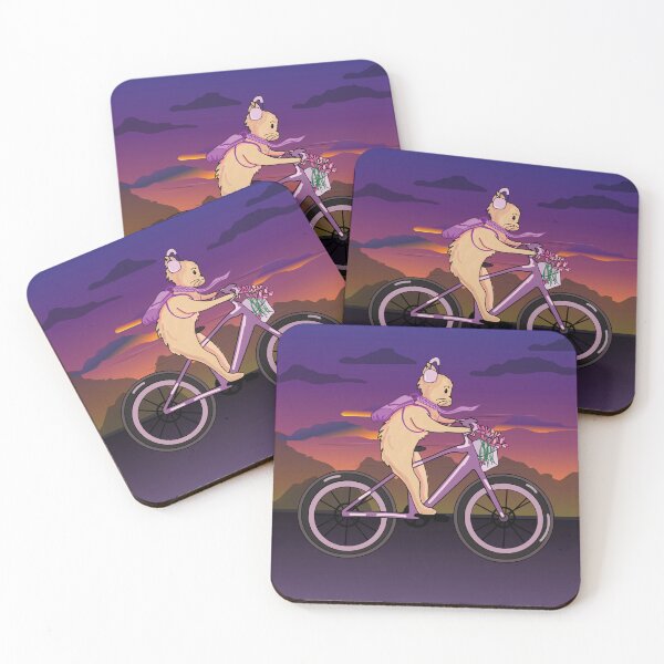 Item preview, Animals on bikes designed and sold by Bossin.