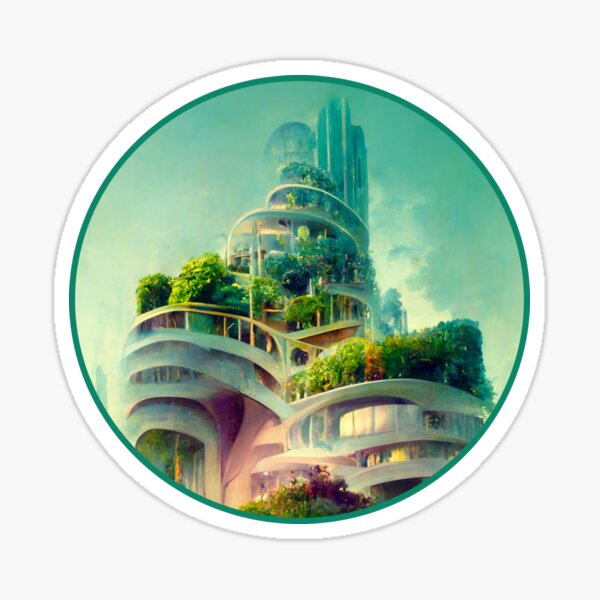 Item preview, Solarpunk Apartment Complex designed and sold by Aexlotyl.