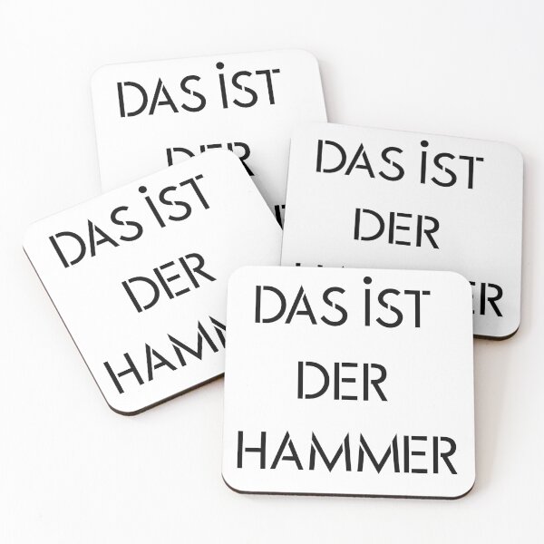 Item preview, Das Ist Der Hammer Germany Slang designed and sold by UniqueDesignHub.