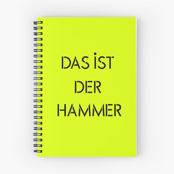 Item preview, Das Ist Der Hammer Germany Slang designed and sold by UniqueDesignHub.