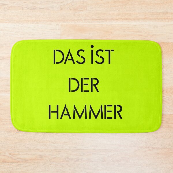 Item preview, Das Ist Der Hammer Germany Slang designed and sold by UniqueDesignHub.