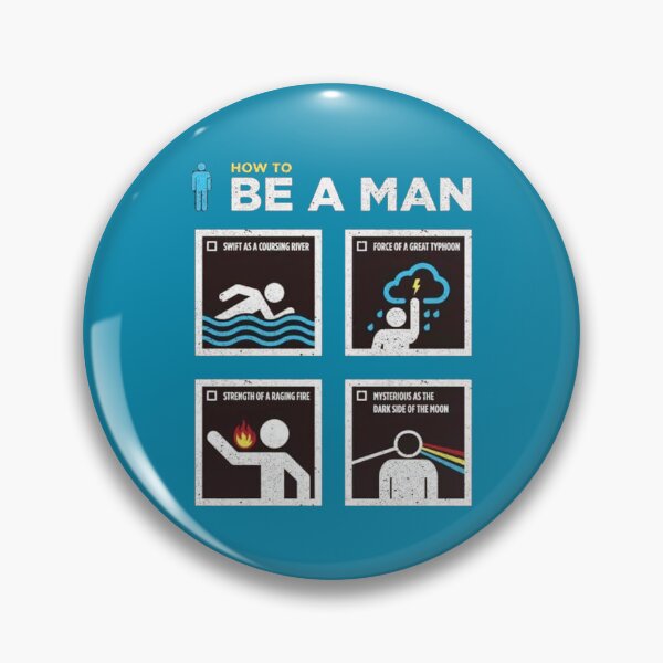 Item preview, be a man   designed and sold by DellaReid.