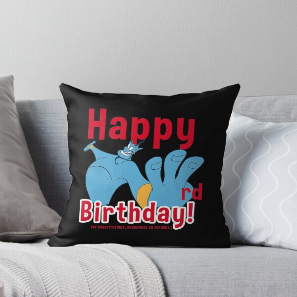 Item preview, Genie Quote Portrait Happy 3rd Birthday designed and sold by DenisJoness.