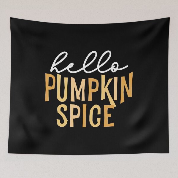 Item preview, Hello Pumpkin Spice Latte Vintage Cute Fall Retro Autumn designed and sold by QueenOfPrint.