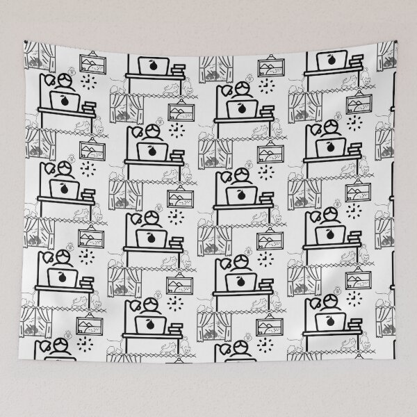Item preview, study hard, work hard,  designed and sold by Eagle-Eyes.