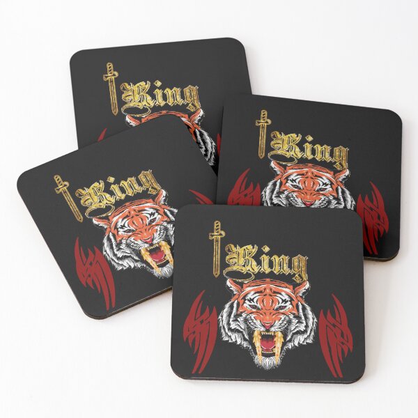 Item preview, Tiger king of fire  designed and sold by ghostart32.