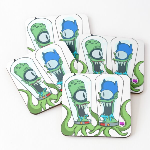 Item preview, Kang-man and Kodos sidekick Simps0nszzz   designed and sold by Alegley.