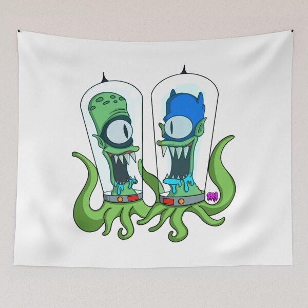 Item preview, Kang-man and Kodos sidekick Simps0nszzz   designed and sold by Alegley.