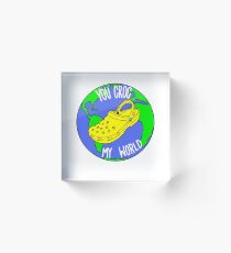 Sie Croc Meine Welt Acrylblock