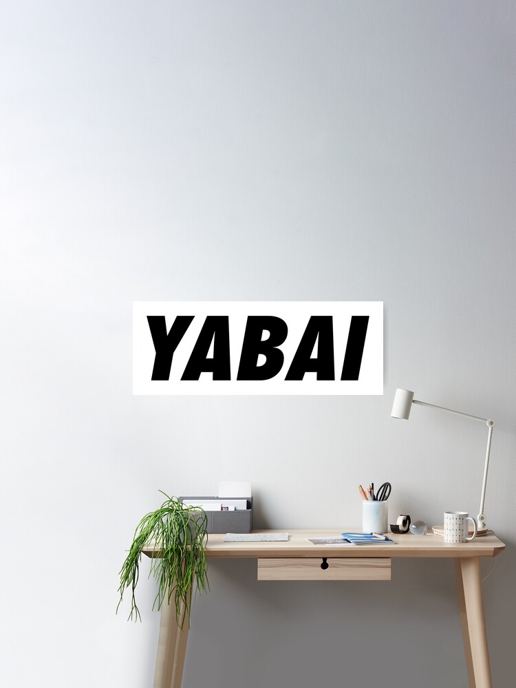 Yabai (significa Awesome / Amazing) jerga japonesa | Tarjetas de  felicitación