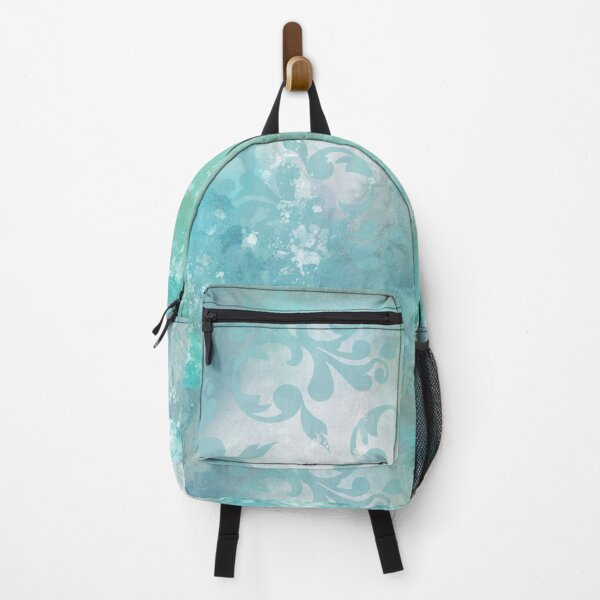 Item preview, Wistful Victorian Seamist Abstract Aqua Textured Pattern Background designed and sold by ArticLotusShop.