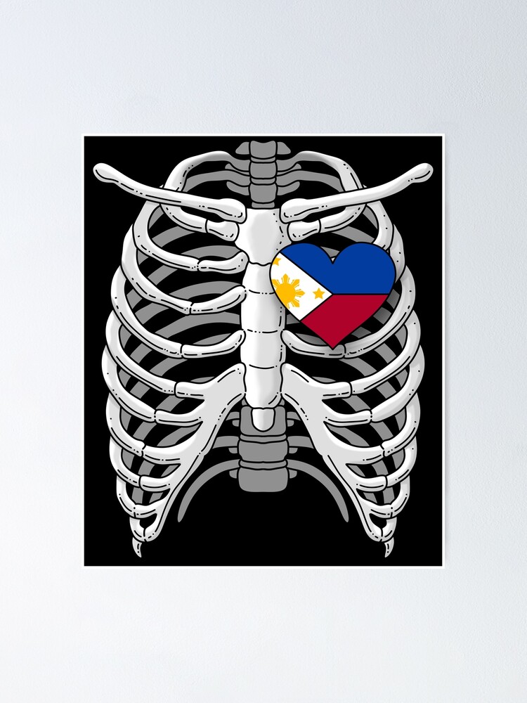 "Filipino Halloween Costume; Pinoy Halloween; Philippine Flag" Poster