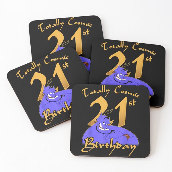Item preview, Genie Totally Cosmic 21st Birthday designed and sold by DenisJoness.