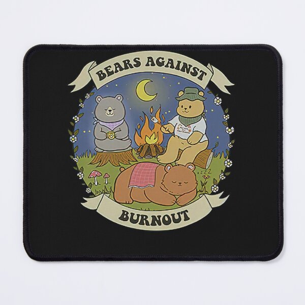 Item preview, Bears Against Burnout Campfire designed and sold by alanxgoldberger.