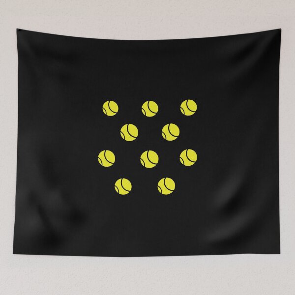 Item preview, Tennis Ball Pattern Sticker designed and sold by rosaliarlwsa.