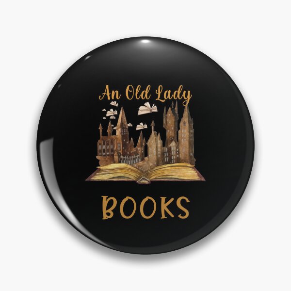 Item preview, Someday i will be an old lady with a house full of books fantasy book lover bookworm reader bookish library designed and sold by beckadamr.