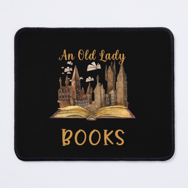 Item preview, Someday i will be an old lady with a house full of books fantasy book lover bookworm reader bookish library designed and sold by beckadamr.
