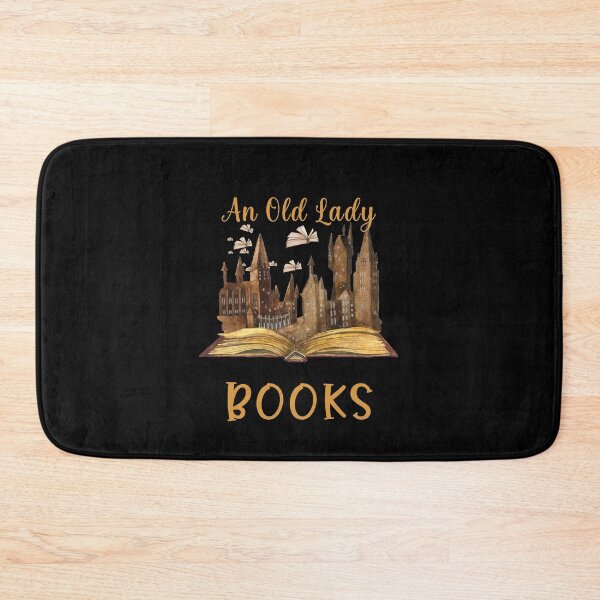 Item preview, Someday i will be an old lady with a house full of books fantasy book lover bookworm reader bookish library designed and sold by beckadamr.