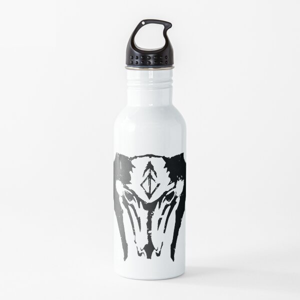 Galac-Tac Skull Black Water Bottle