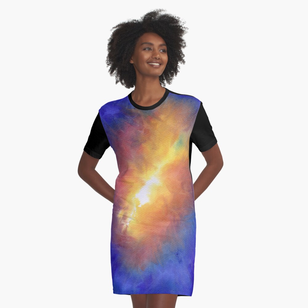 Item preview, Graphic T-Shirt Dress designed and sold by jonwarren.