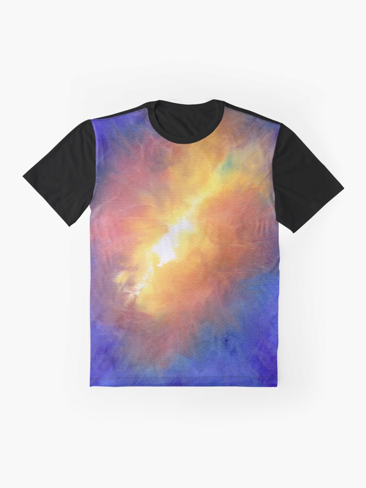Thumbnail 4 of 5, Graphic T-Shirt, ColorBurst designed and sold by jonwarren.