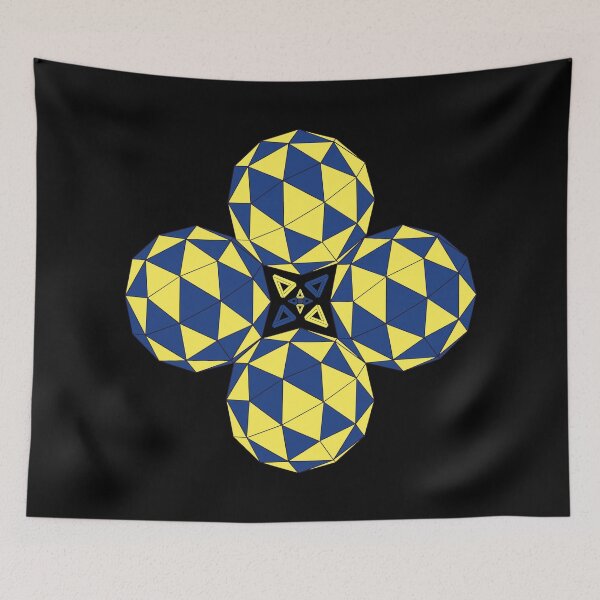 Item preview, Icosahedron Star (B&Y) designed and sold by createVisions.