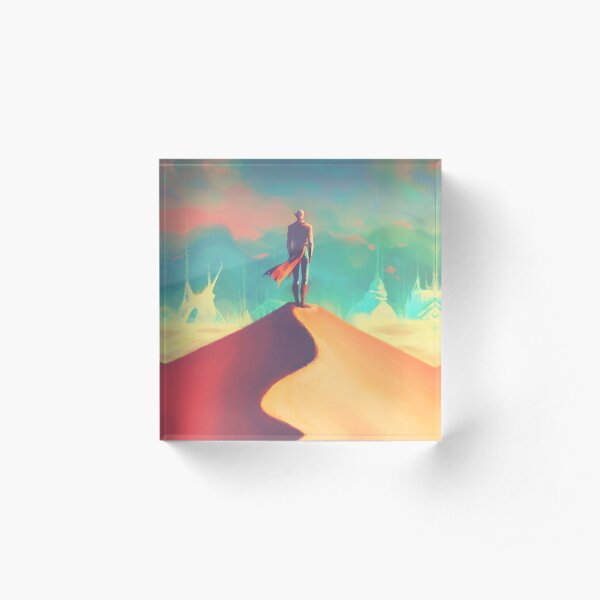 To dust Acrylic Block