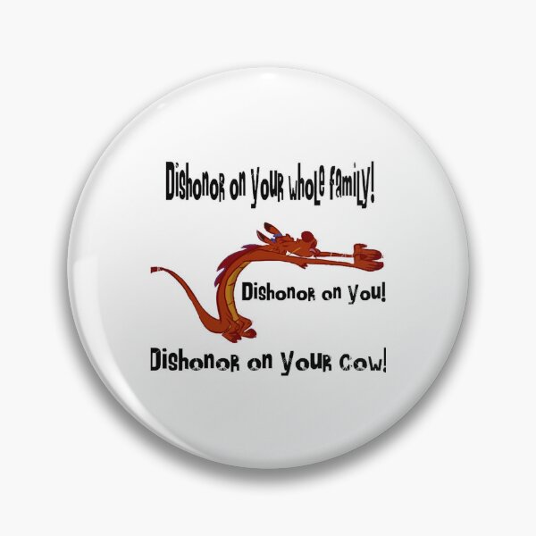 Item preview, Mushu Dishonor    designed and sold by DellaReid.