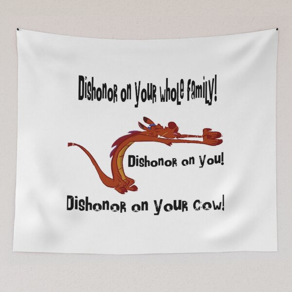 Item preview, Mushu Dishonor    designed and sold by DellaReid.