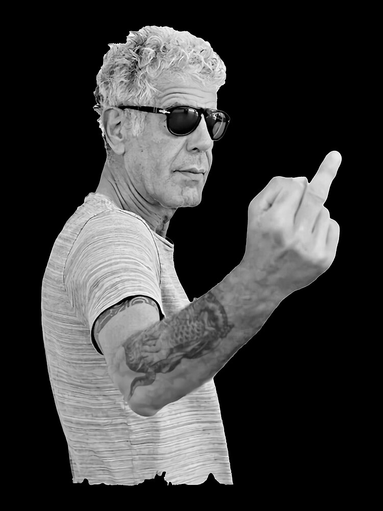 Discover Anthony Bourdain Cool Premium Matte Vertical Poster