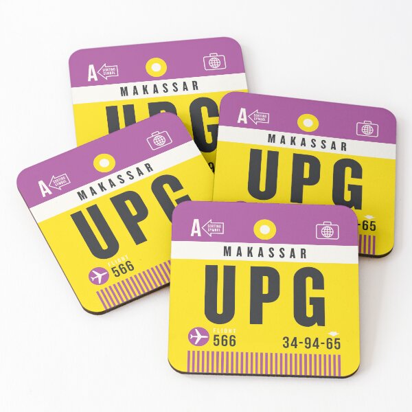Item preview, Luggage Tag A - UPG Makassar Indonesia designed and sold by VoodooCircus.