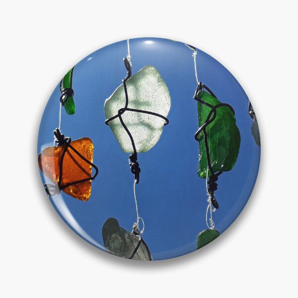 Item preview, Sea Glass Suncatcher (Photo) Positive Energy Vibes Beachy Décor 1 of 4 designed and sold by Beachy.