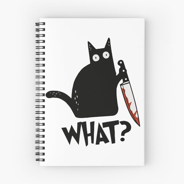 Item preview, Cat What Murderous Black Cat With Knife Gift Premium designed and sold by GuldStones.