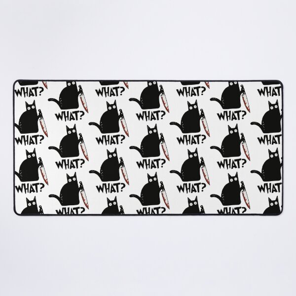 Item preview, Cat What Murderous Black Cat With Knife Gift Premium designed and sold by GuldStones.