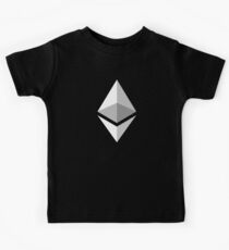 Ethereum Logo Kinder T-Shirt