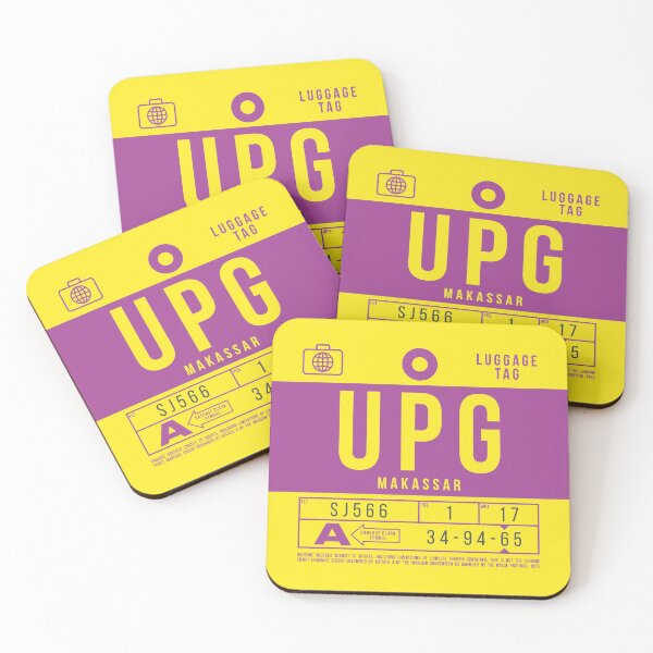 Item preview, Luggage Tag B - UPG Makassar Indonesia designed and sold by VoodooCircus.