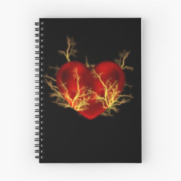 Item preview, electric heart designed and sold by SprinT-Shirt.