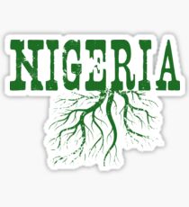 Nigeria Roots Sticker
