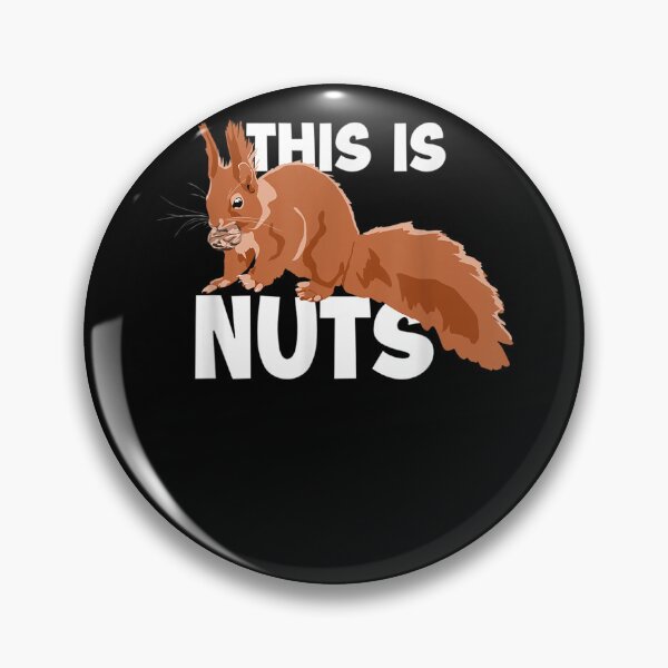 Item preview, This Is Nuts Fox Squirrel Grey Squirrel  designed and sold by aumarian.