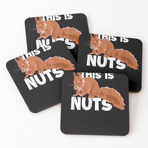 Item preview, This Is Nuts Fox Squirrel Grey Squirrel  designed and sold by aumarian.