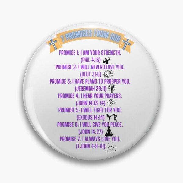Item preview, 7 Promises Of God To A Happy Life designed and sold by Colinrj.