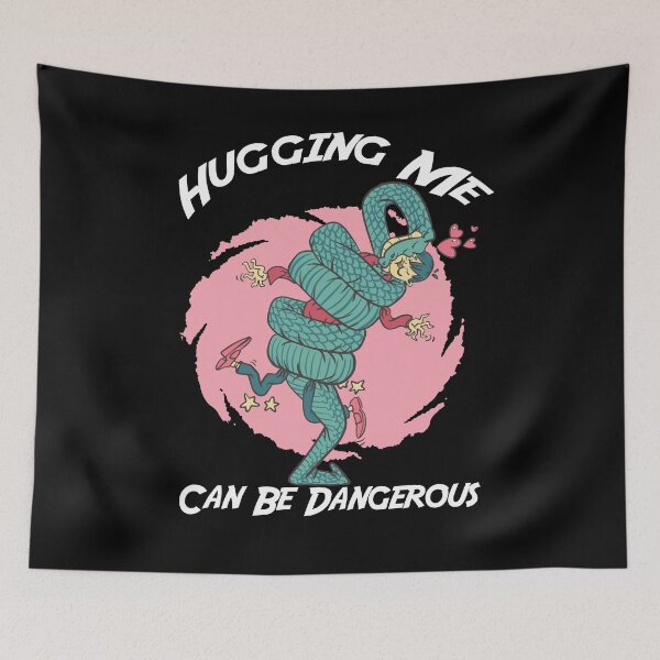 Item preview, Hugging Me Can Be Dangerous designed and sold by aither81.