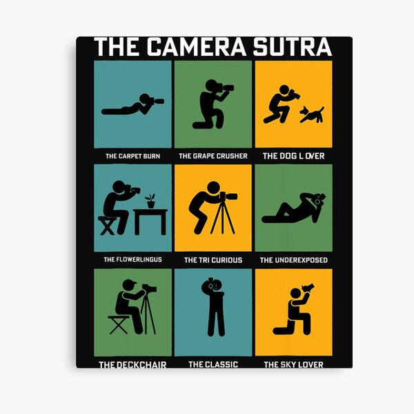 Item preview, Camera Sutra funny for Photographer Poses designed and sold by alanxgoldberger.