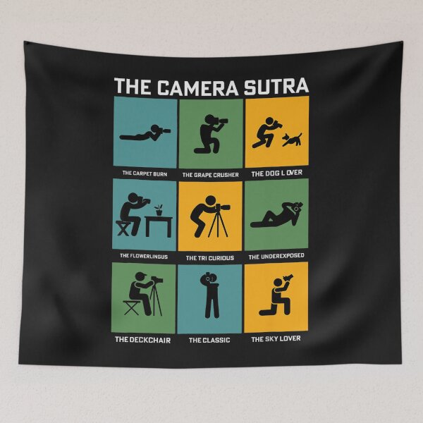 Item preview, Camera Sutra funny for Photographer Poses designed and sold by alanxgoldberger.