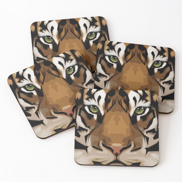 Item preview, Tiger face close up designed and sold by KandMe.
